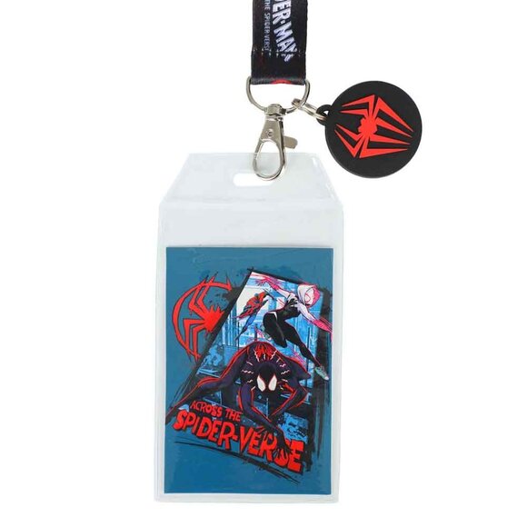 Marvel Spider-Man Across The Spider-Verse - Miles Morales & Spider-Gwen Lanyard - Picture 3 of 6